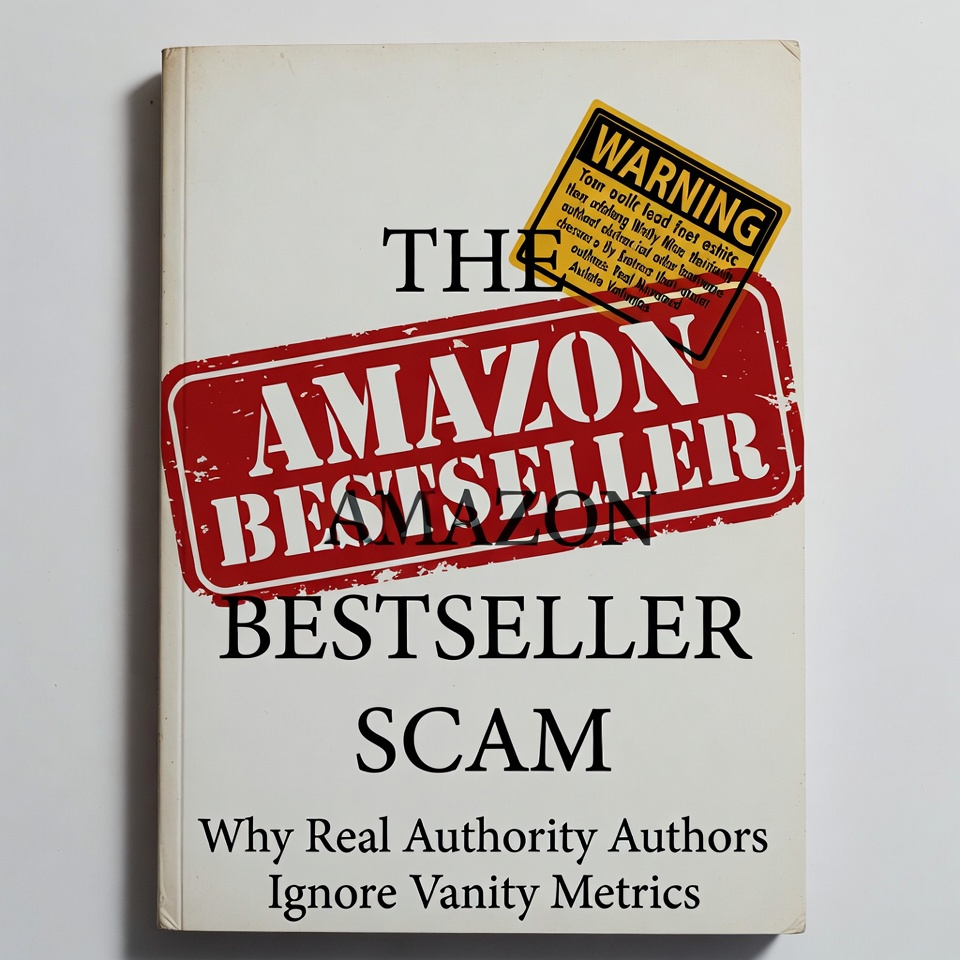 The Amazon Bestseller Scam: Why Real Authority Authors Ignore Vanity Metrics
