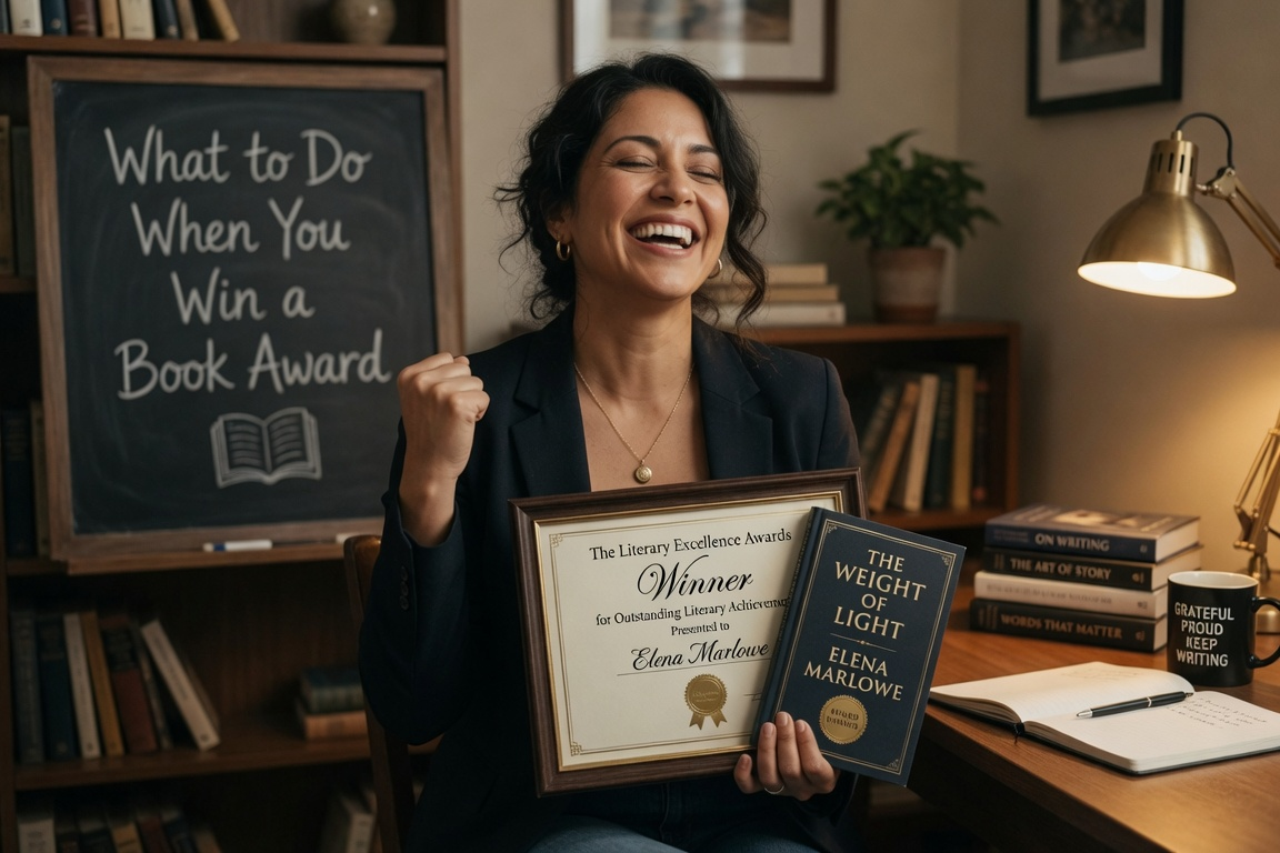 What to Do When You Win a Book Award