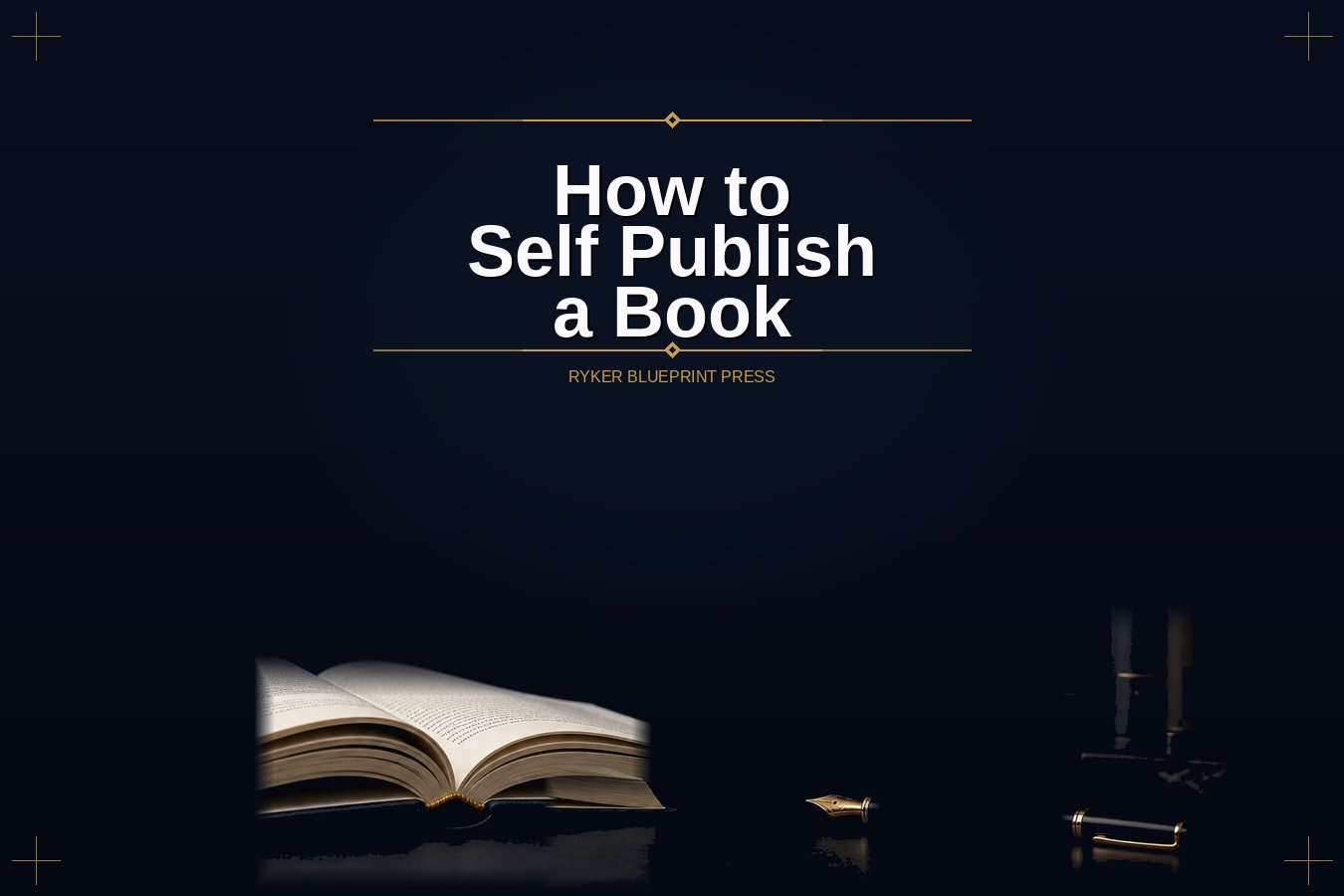 How to Self Publish a Book